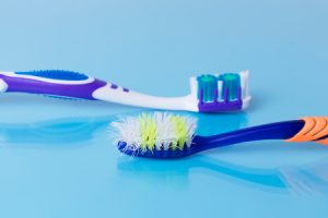 Comparison of Old and New Toothbrushes